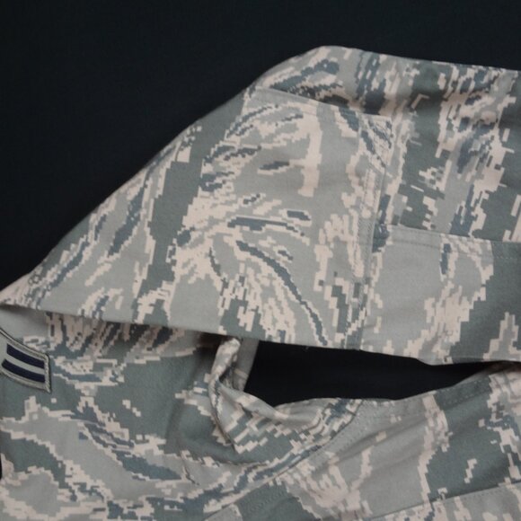US AIR FORCE CAMOFLAGE UNIFORM WOMENS 6R JACKET CAMO TACTICAL FATIGUES L249 - Picture 4 of 8